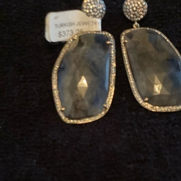 Exclusive earrings with natural stone limited and exclusive - Picture 5 of 9